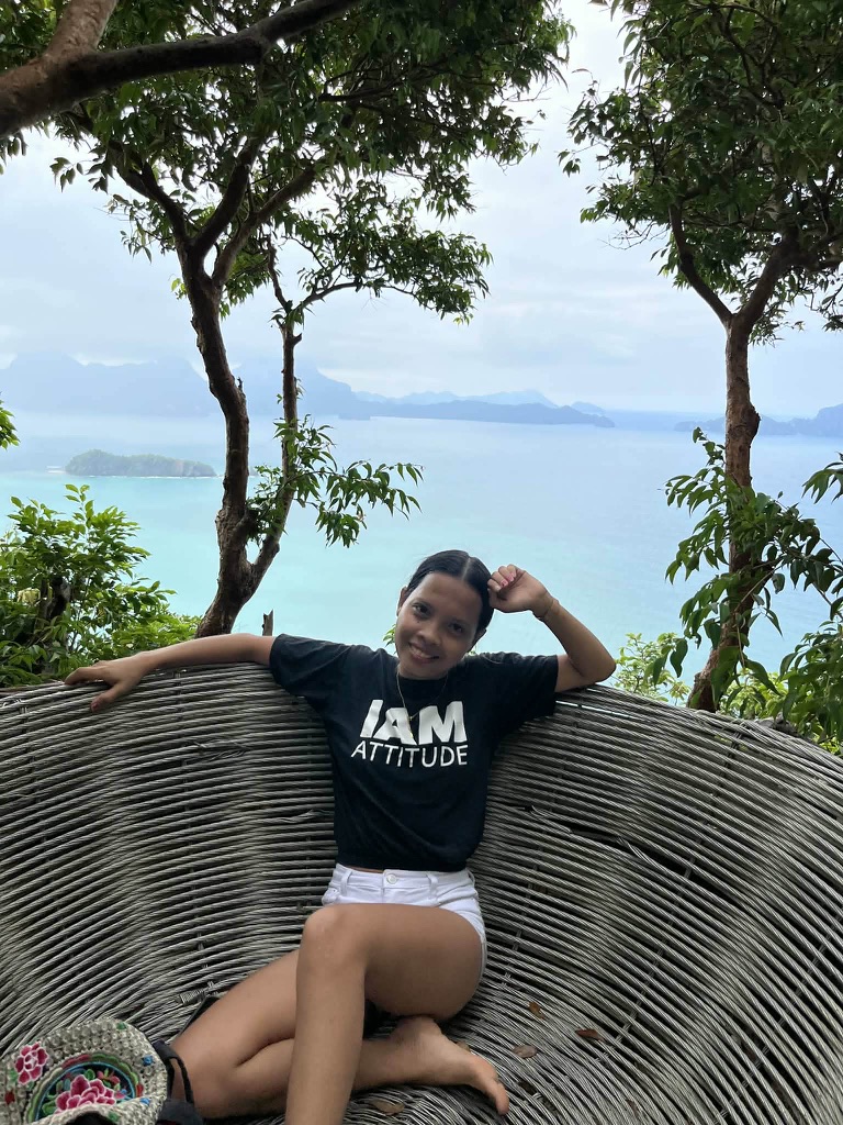 Lhyn, the guide behind Little Filipina, in El Nido, Palawan